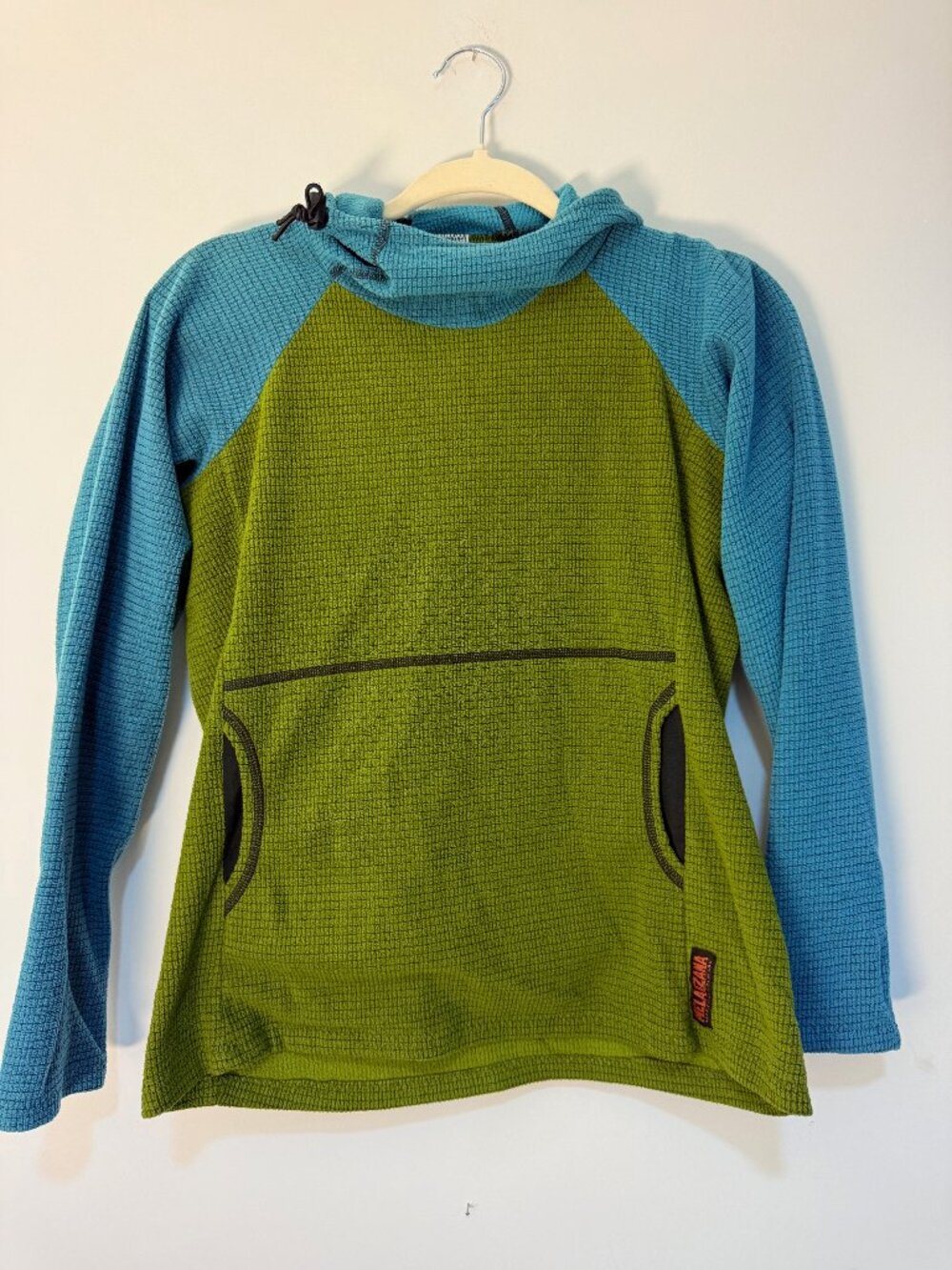 Vintage Melanzana Melanzana Micro Grid Hoodie Fleece Leadville